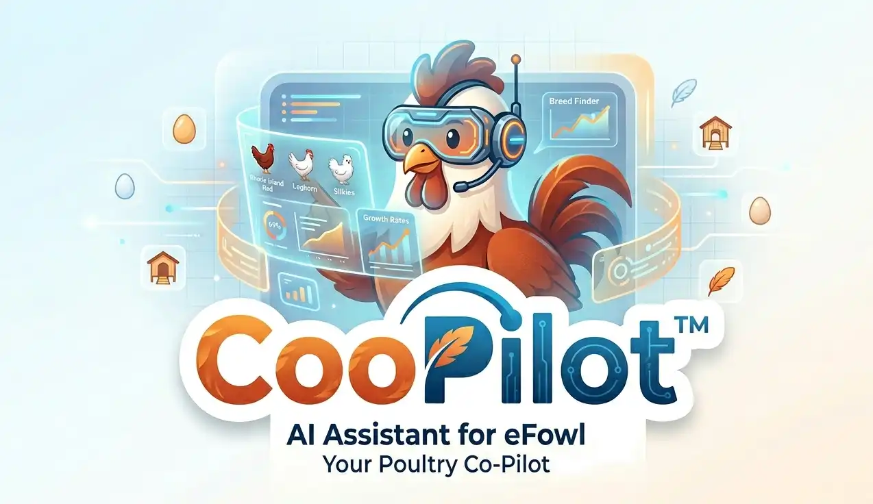 CooPilot, your poultry co-pilot, the AI assistant for eFowl